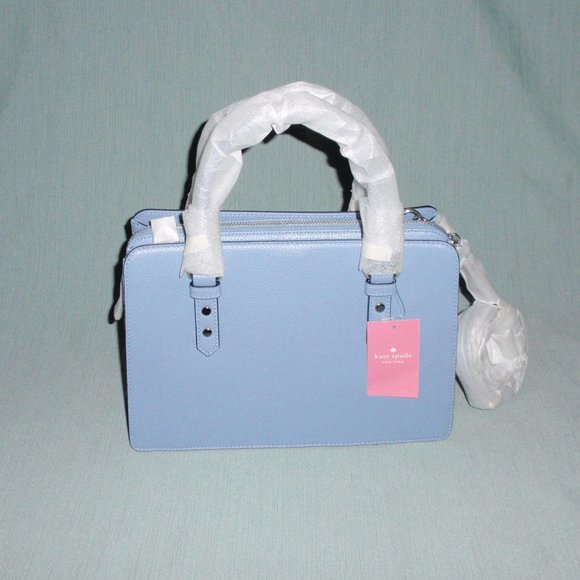 kate spade Handbags - NEW Kate Spade Mulberry Satchel Lise Dusty Blue Crossbody Bag